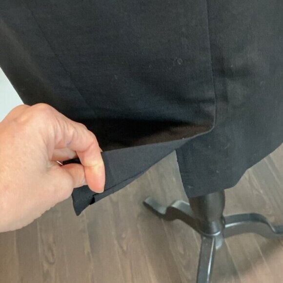 Club Monaco Black Wool Pencil Skirt Size 4 - Picture 12 of 16